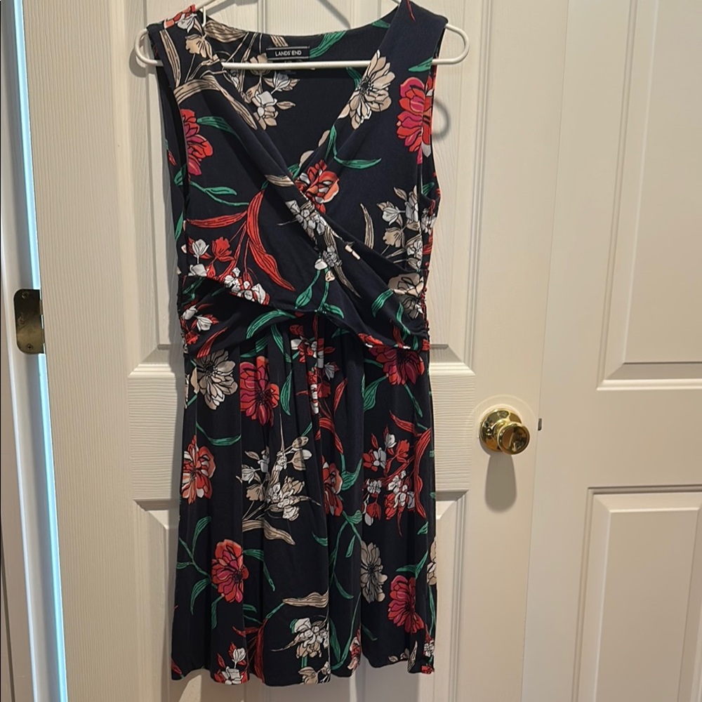 Floral Wrap Dress